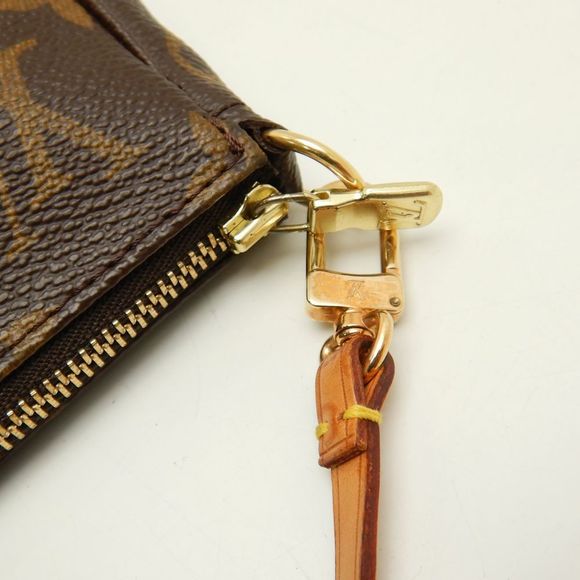Louis Vuitton Monogram Pochette Accessoires Brown Accessory Pouch - Picture 6 of 8